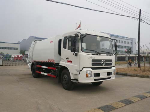 程力威牌CLQ5120ZYS4D型壓縮式垃圾車