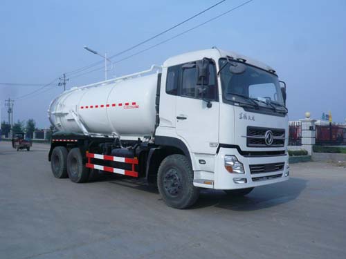 程力威牌CLQ5250GXW4D型吸污車