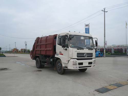 程力威牌CLQ5121ZYS4D型壓縮式垃圾車