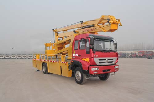 程力威牌CLQ5160JGK4ZZ型高空作業車