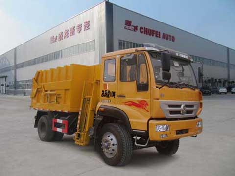程力威牌CLQ5160ZZZ4ZZ型自裝卸式垃圾車